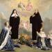 Anne of Austria and her Children at Prayer with St. Benedict and St. Scholastica